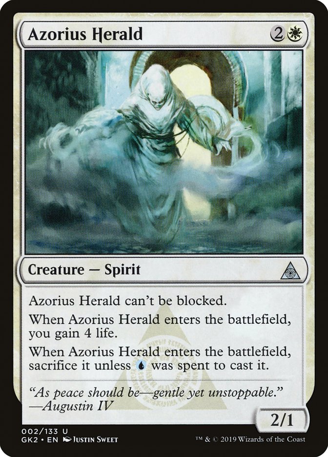 Azorius Herald [Ravnica Allegiance Guild Kit] | Tacoma Games