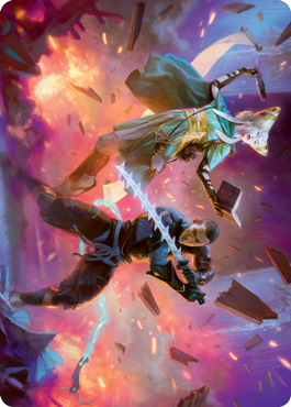 Explosive Entry Art Card [Kamigawa: Neon Dynasty Art Series] | Tacoma Games