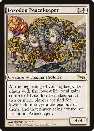 Loxodon Peacekeeper [Mirrodin] | Tacoma Games