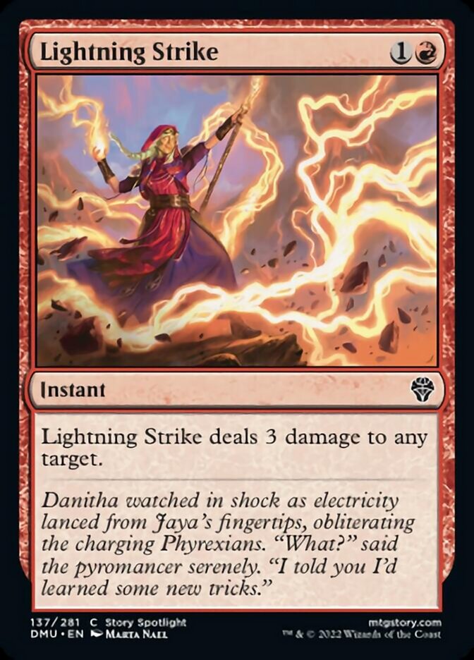 Lightning Strike [Dominaria United] | Tacoma Games