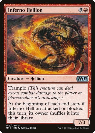 Inferno Hellion [Core Set 2019] | Tacoma Games