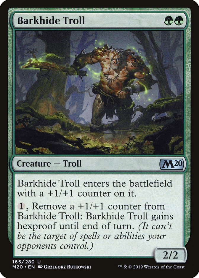 Barkhide Troll [Core Set 2020] | Tacoma Games