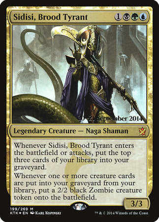 Sidisi, Brood Tyrant [Khans of Tarkir Promos] | Tacoma Games