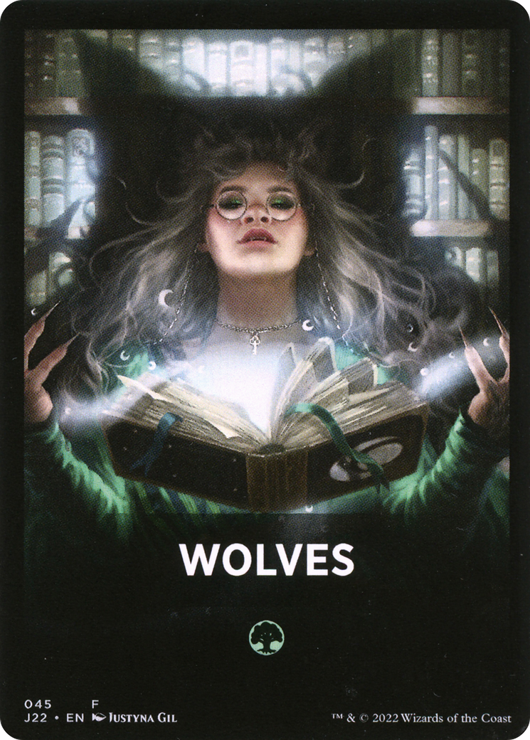 Wolves Theme Card [Jumpstart 2022 Front Cards] | Tacoma Games