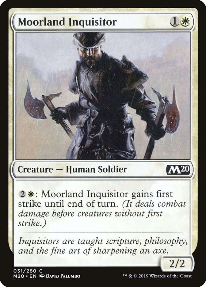 Moorland Inquisitor [Core Set 2020] | Tacoma Games