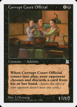 Corrupt Court Official [Portal Three Kingdoms] | Tacoma Games