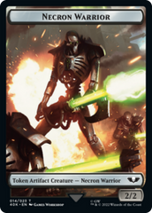 Necron Warrior // Insect Double-Sided (Surge Foil) [Warhammer 40,000 Tokens] | Tacoma Games