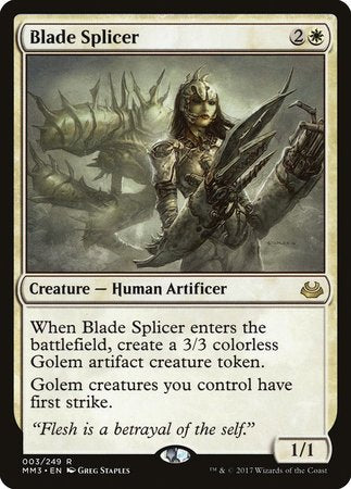 Blade Splicer [Modern Masters 2017] | Tacoma Games