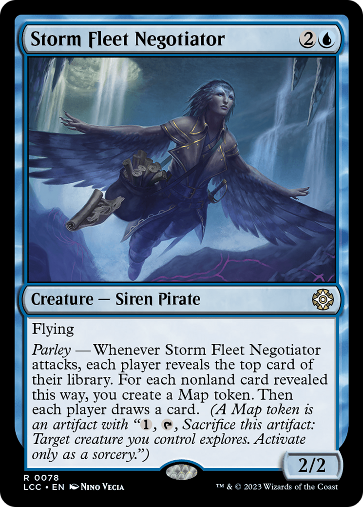 Storm Fleet Negotiator [The Lost Caverns of Ixalan Commander] | Tacoma Games