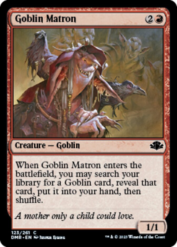 Goblin Matron [Dominaria Remastered] | Tacoma Games