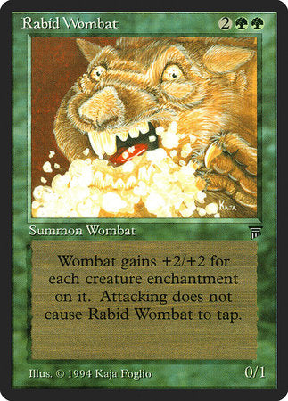Rabid Wombat [Legends] | Tacoma Games
