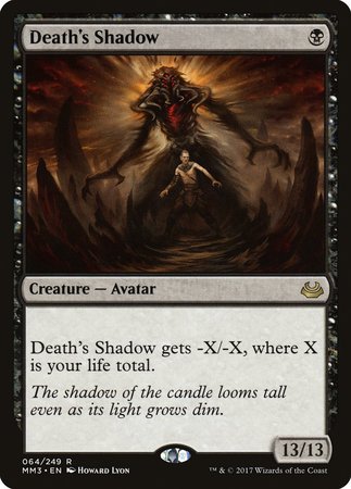 Death's Shadow [Modern Masters 2017] | Tacoma Games
