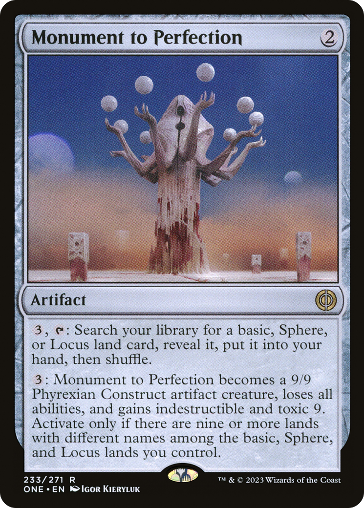 Monument to Perfection [Phyrexia: All Will Be One] | Tacoma Games