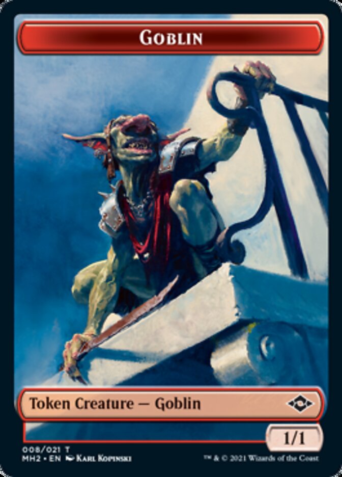 Goblin Token [Modern Horizons 2 Tokens] | Tacoma Games