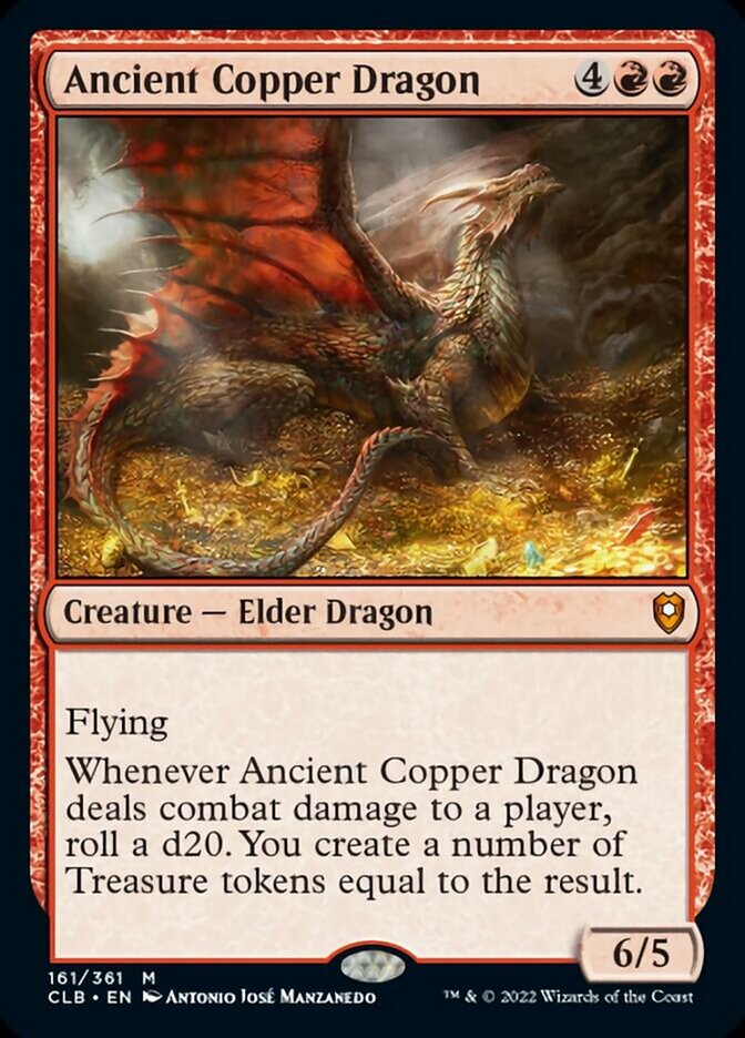 Ancient Copper Dragon [Commander Legends: Battle for Baldur's Gate] | Tacoma Games