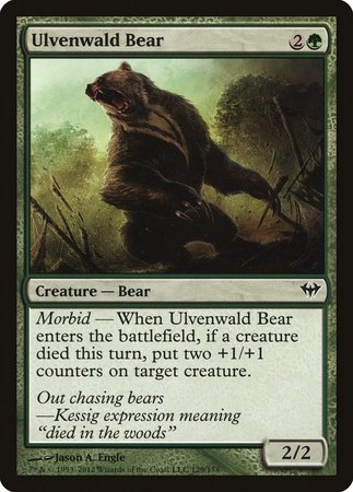 Ulvenwald Bear [Dark Ascension] | Tacoma Games