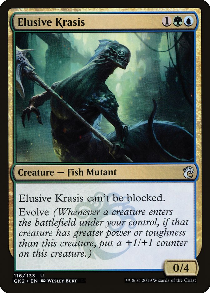 Elusive Krasis [Ravnica Allegiance Guild Kit] | Tacoma Games