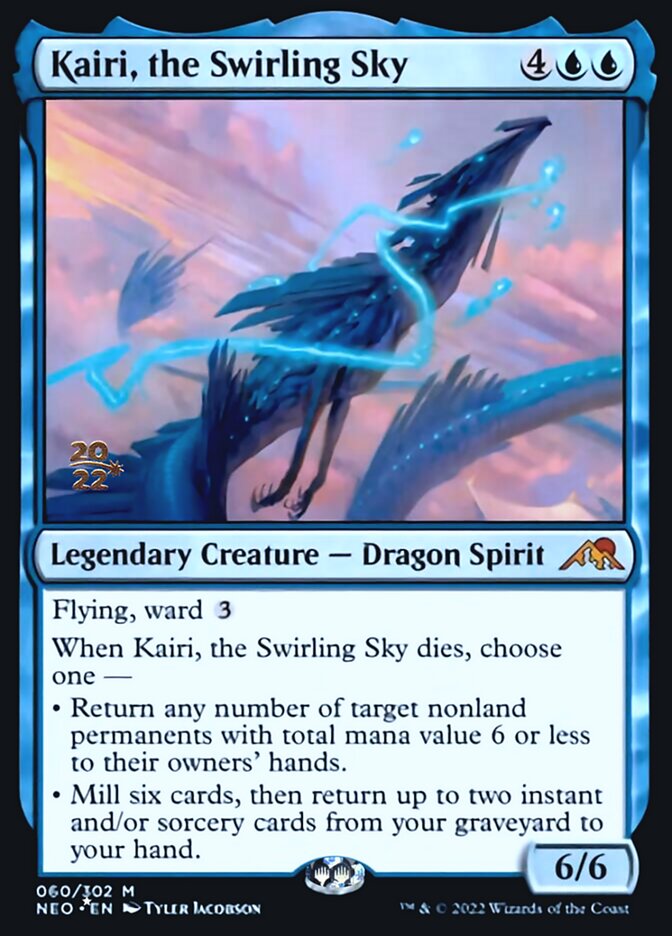 Kairi, the Swirling Sky [Kamigawa: Neon Dynasty Prerelease Promos] | Tacoma Games