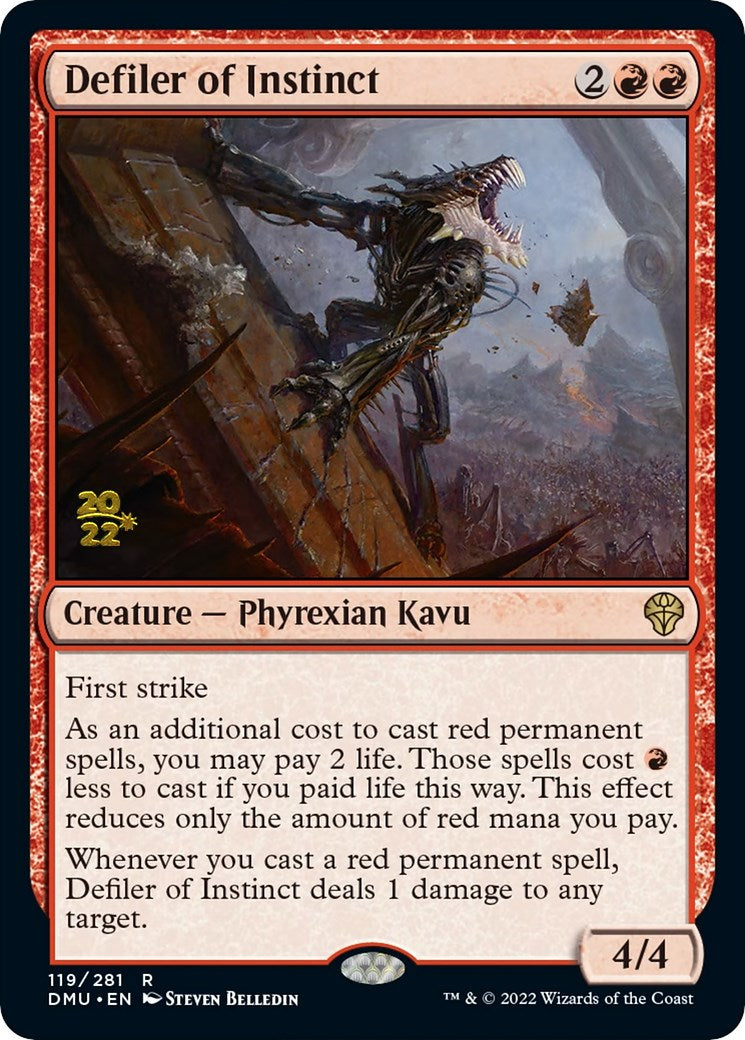 Defiler of Instinct [Dominaria United Prerelease Promos] | Tacoma Games