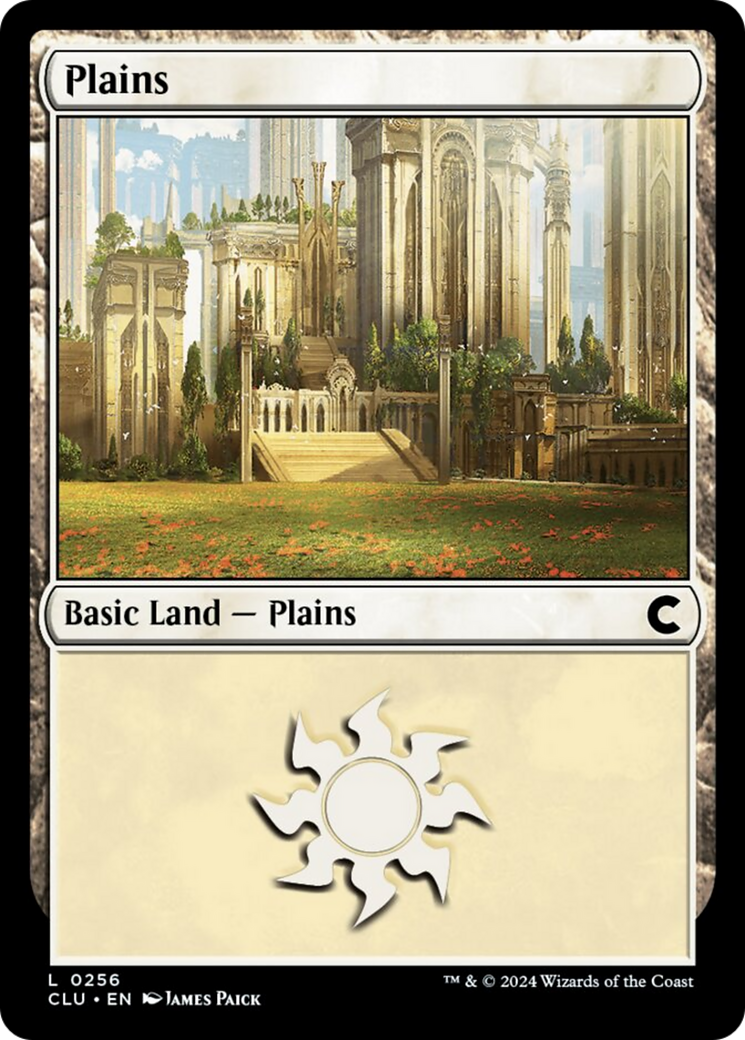 Plains (0256) [Ravnica: Clue Edition] | Tacoma Games