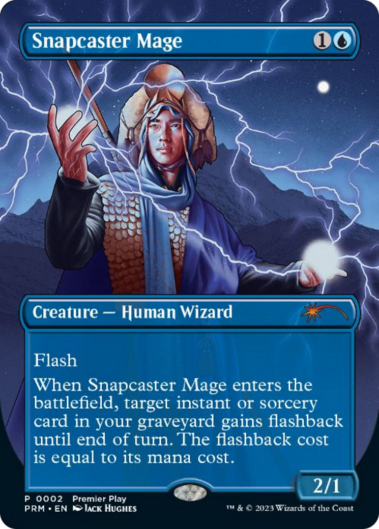 Snapcaster Mage (Borderless Alternate Art) [Regional Championship Qualifiers 2023] | Tacoma Games