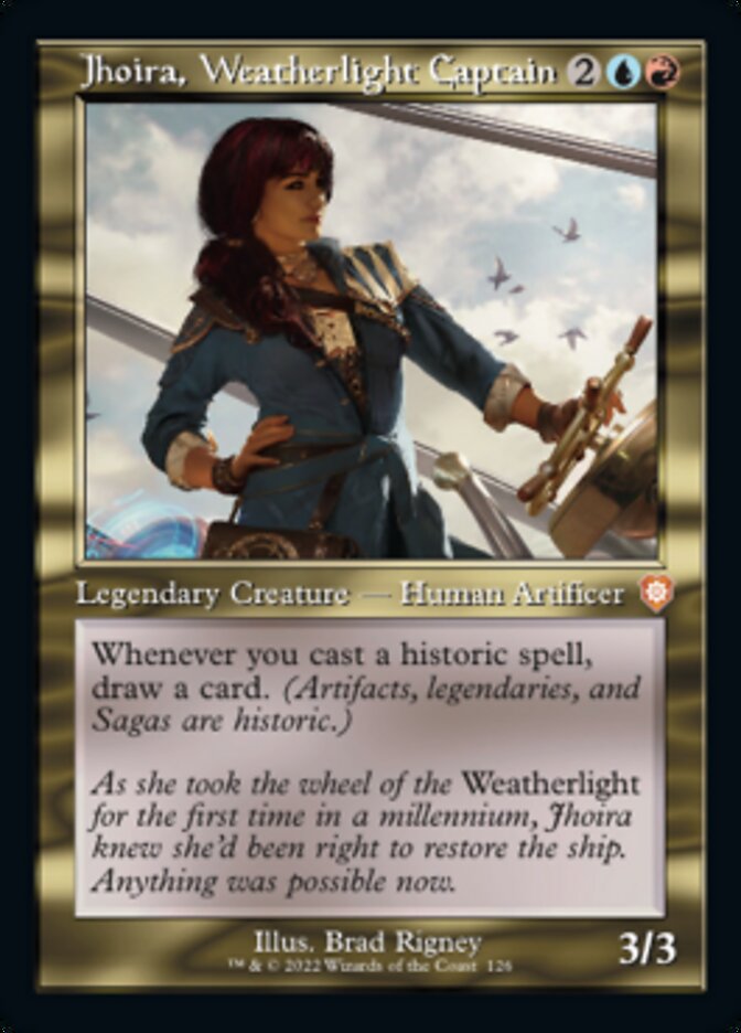 Jhoira, Weatherlight Captain (Retro) [The Brothers' War Commander] | Tacoma Games