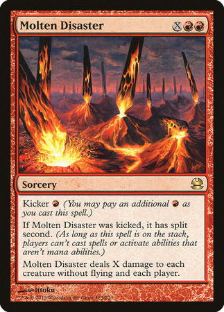 Molten Disaster [Modern Masters] | Tacoma Games