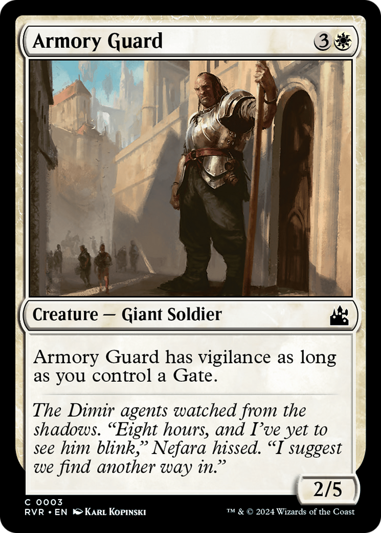 Armory Guard [Ravnica Remastered] | Tacoma Games