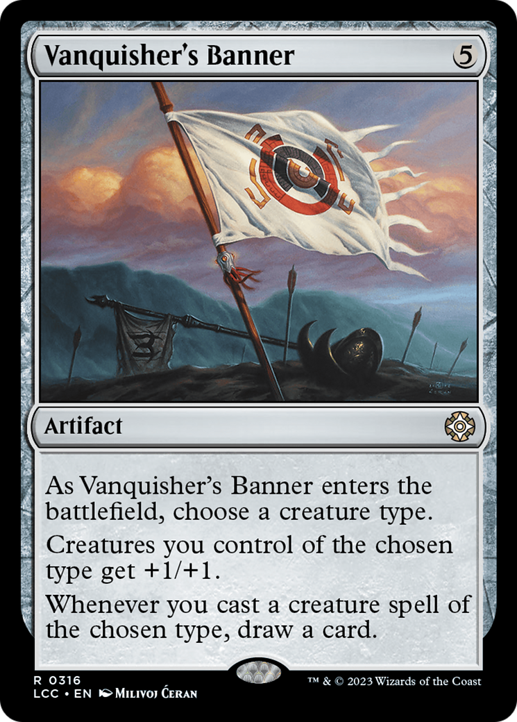 Vanquisher's Banner [The Lost Caverns of Ixalan Commander] | Tacoma Games