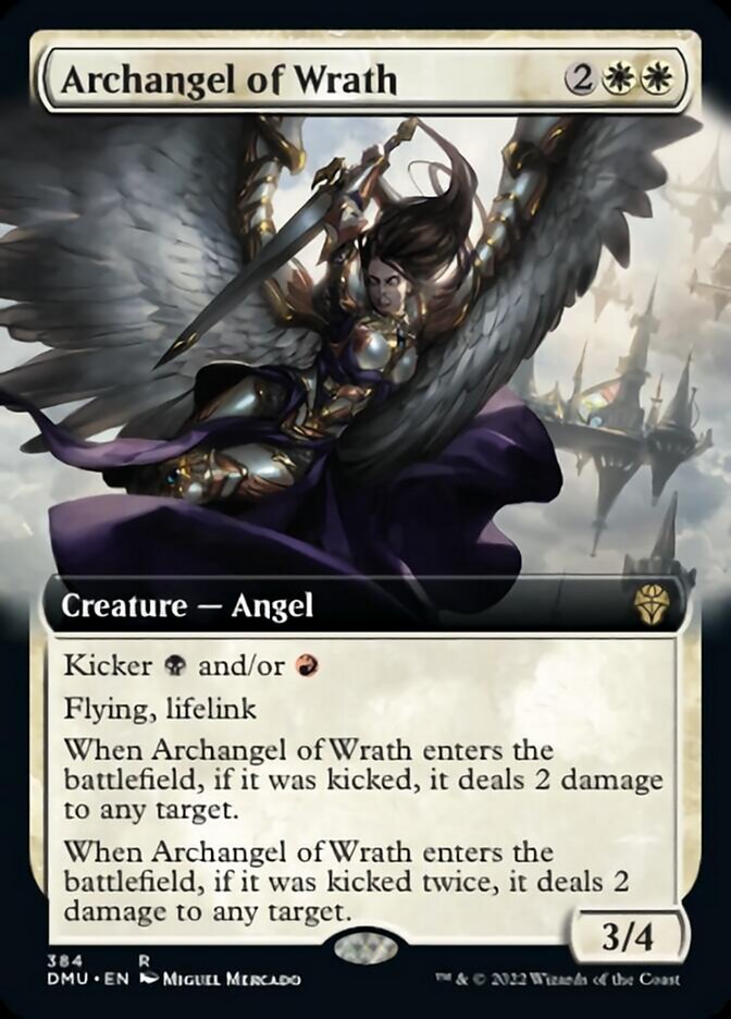 Archangel of Wrath (Extended Art) [Dominaria United] | Tacoma Games