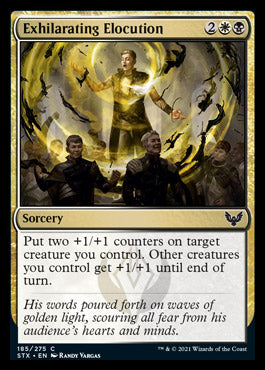 Exhilarating Elocution [Strixhaven: School of Mages] | Tacoma Games