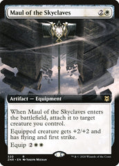 Maul of the Skyclaves (Extended Art) [Zendikar Rising] | Tacoma Games