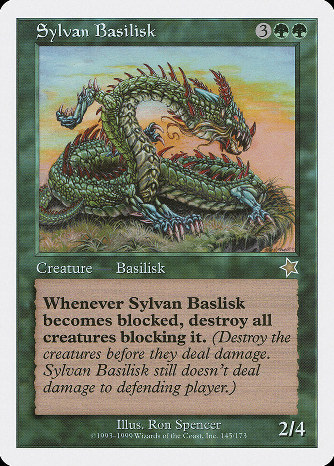 Sylvan Basilisk [Starter 1999] | Tacoma Games