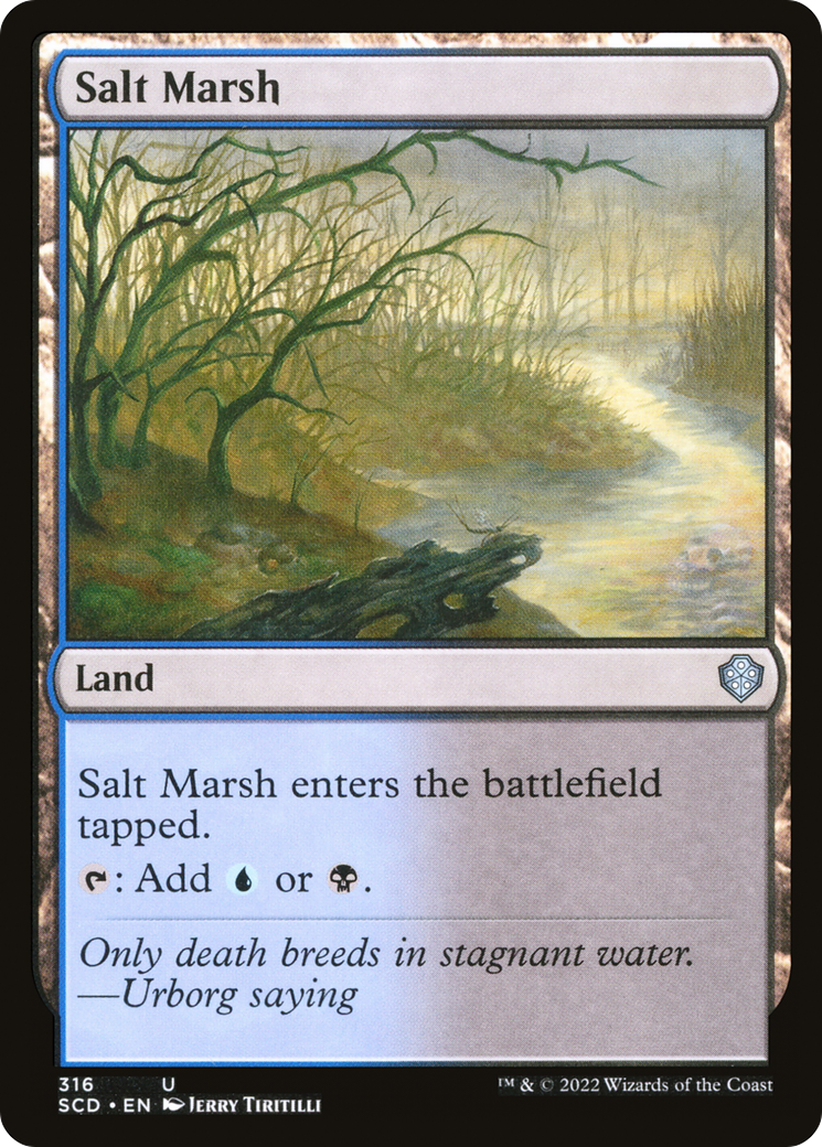 Salt Marsh [Starter Commander Decks] | Tacoma Games