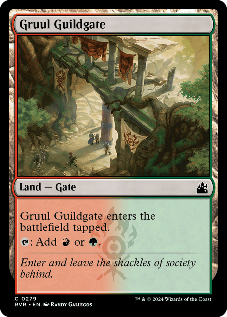 Gruul Guildgate [Ravnica Remastered] | Tacoma Games