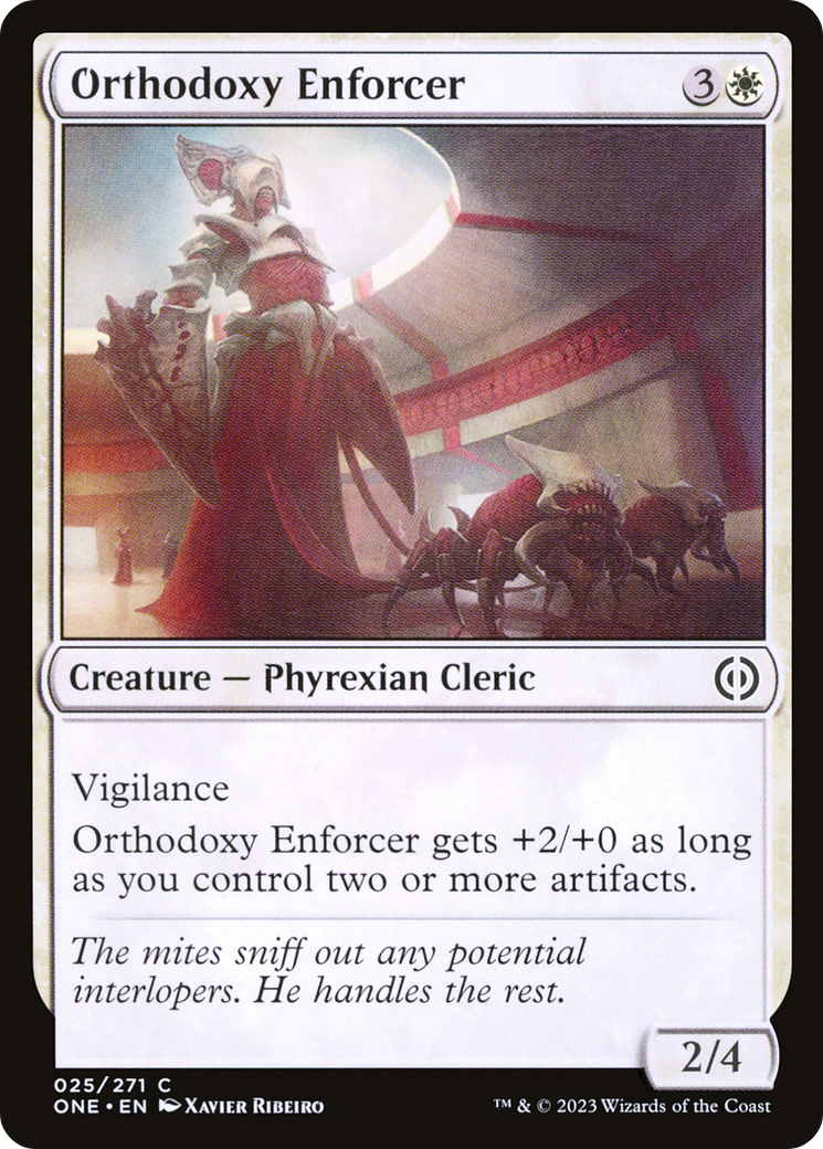 Orthodoxy Enforcer [Phyrexia: All Will Be One] | Tacoma Games