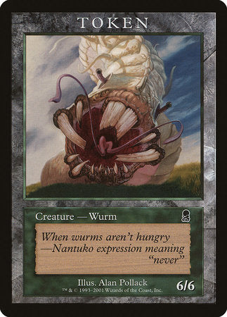 Wurm Token (Odyssey) [Magic Player Rewards 2002] | Tacoma Games