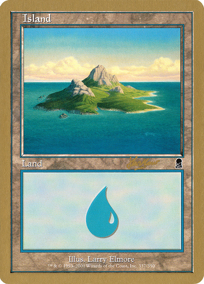 Island (shh337) (Sim Han How) [World Championship Decks 2002] | Tacoma Games