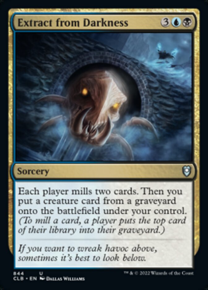 Extract from Darkness [Commander Legends: Battle for Baldur's Gate] | Tacoma Games