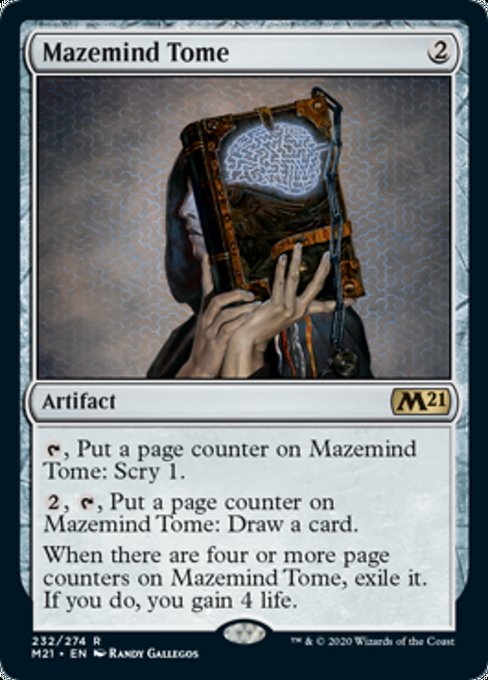 Mazemind Tome [Core Set 2021] | Tacoma Games