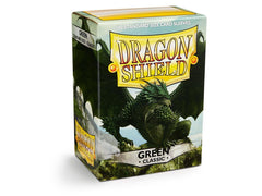 Dragon Shield Classic Sleeve - Green ‘Verdante’ 100ct | Tacoma Games