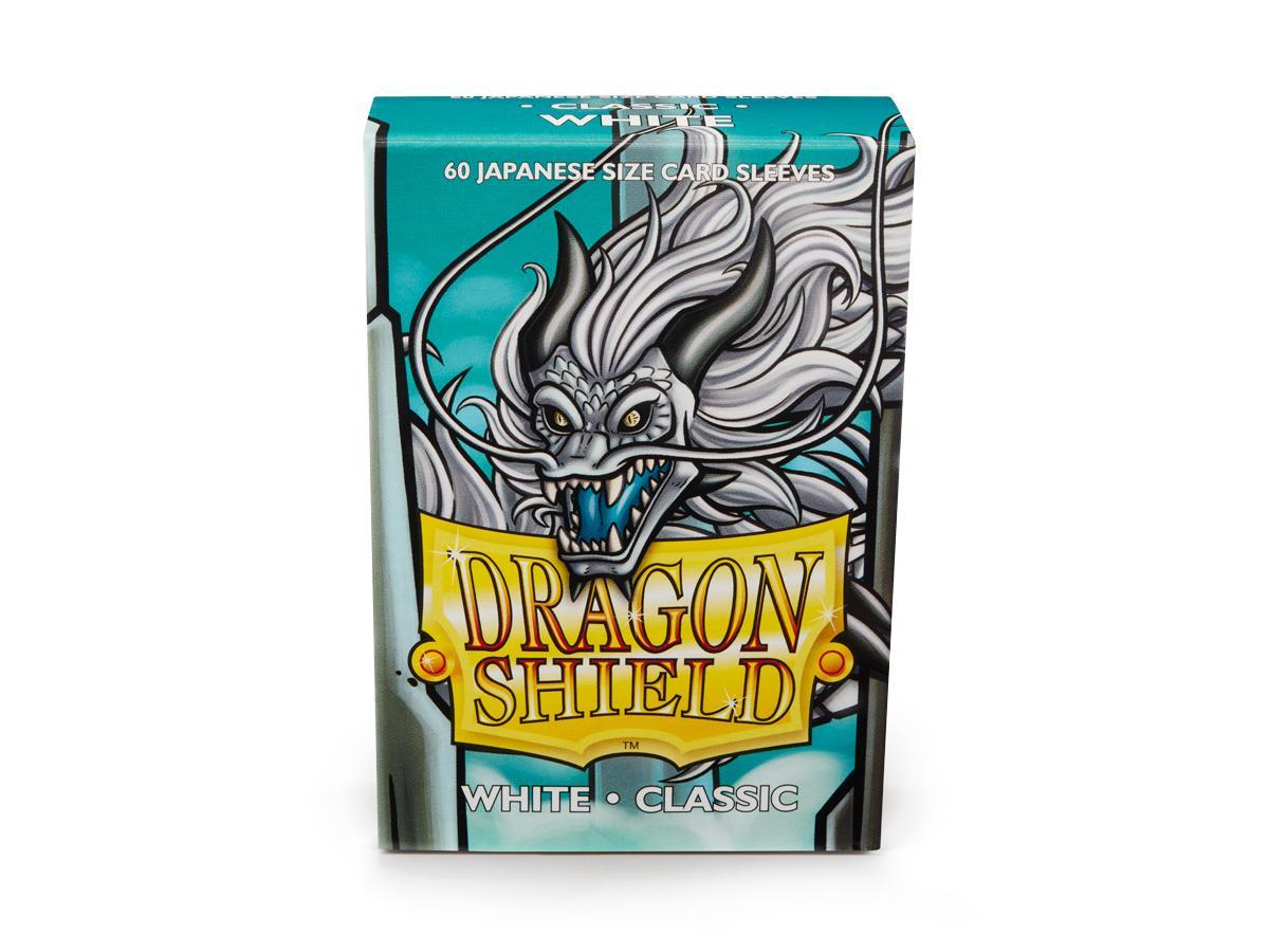 Dragon Shield Matte Sleeve - White ‘Fulgor’ 60ct | Tacoma Games