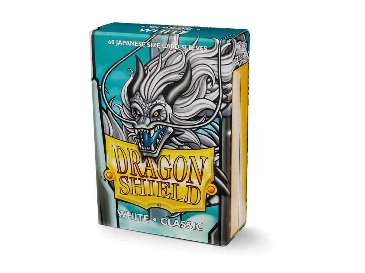 Dragon Shield Matte Sleeve - White ‘Fulgor’ 60ct | Tacoma Games