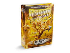 Dragon Shield Classic Sleeve - Yellow ‘Dorna’ 60ct | Tacoma Games