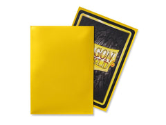 Dragon Shield Classic Sleeve - Yellow ‘Dorna’ 60ct | Tacoma Games