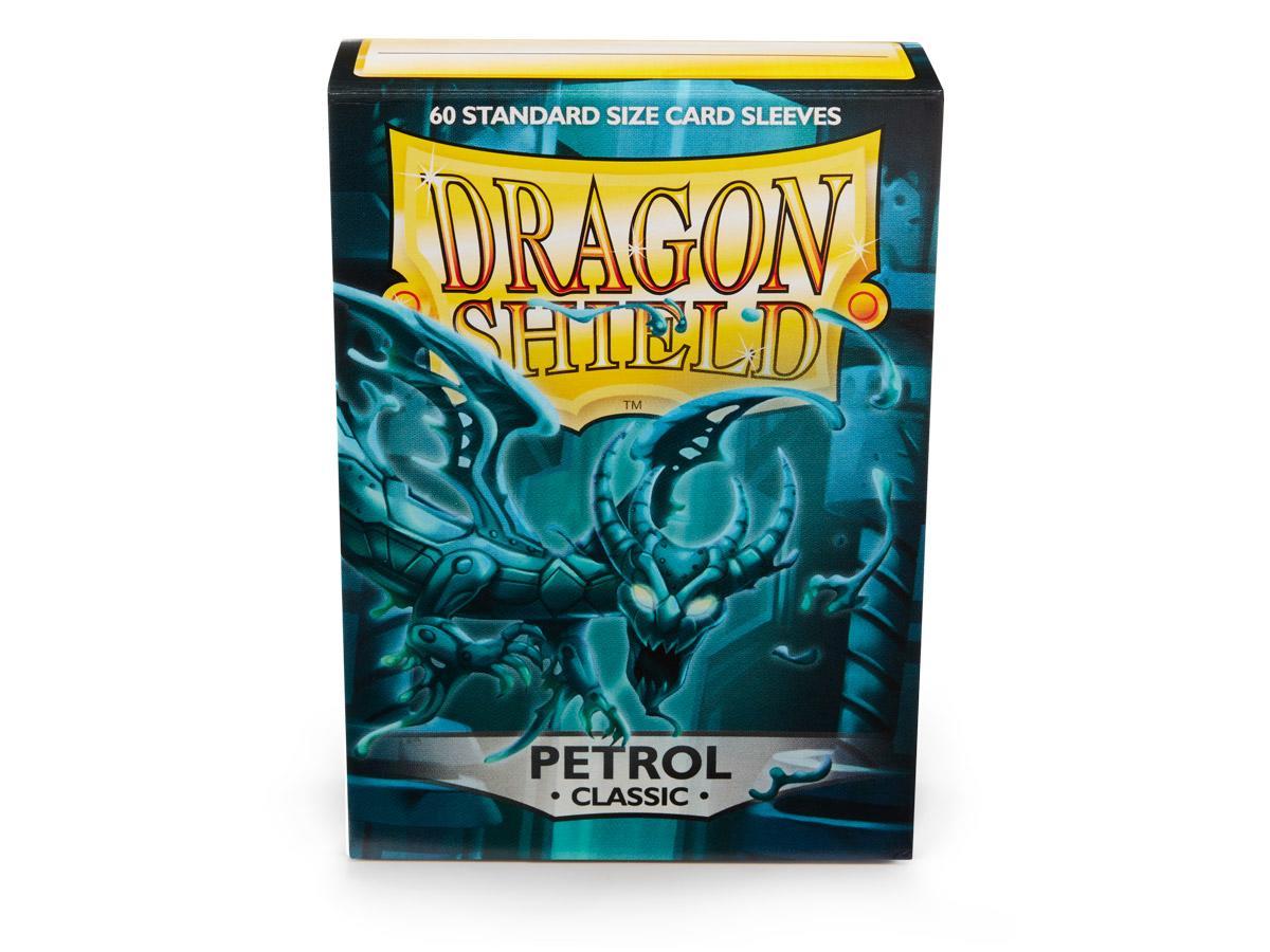 Dragon Shield Classic Sleeve - Petrol ‘Yurk’ 60ct | Tacoma Games