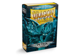 Dragon Shield Classic Sleeve - Petrol ‘Yurk’ 60ct | Tacoma Games