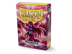 Dragon Shield Classic Sleeve - Magenta ‘Lilin’ 60ct | Tacoma Games