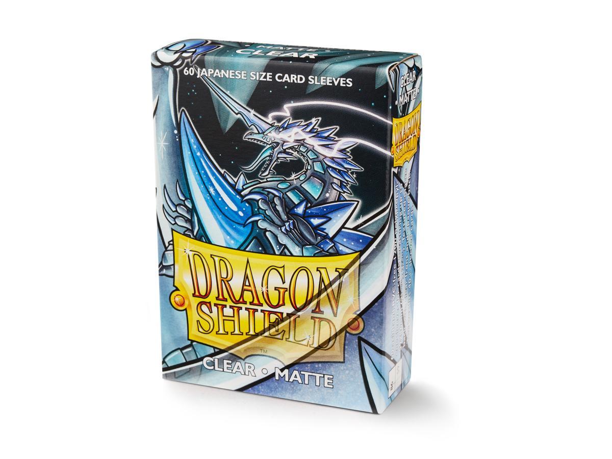 Dragon Shield Matte Sleeve - Clear ‘Kakush’ 60ct | Tacoma Games