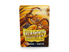 Dragon Shield Matte Sleeve - Orange ‘Kurang’ 60ct | Tacoma Games